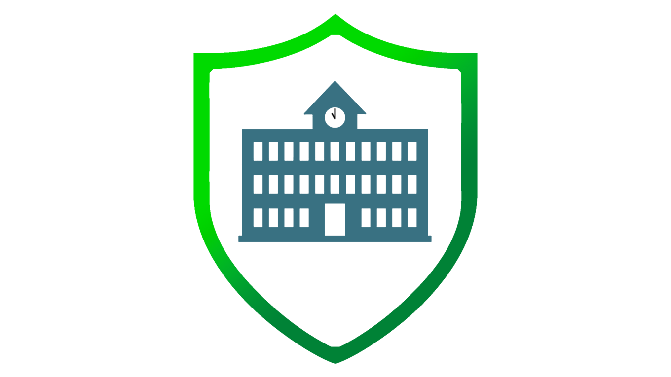 Tietosuojattu koulu -hankkeen logo.