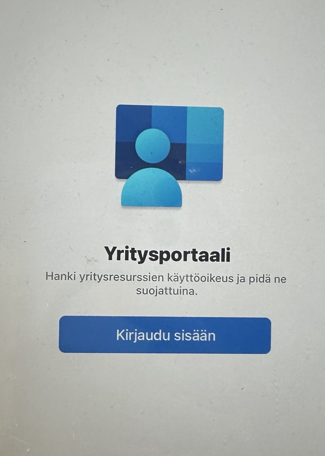 Yritysportaali kirjaudu